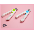 Pet dog nail clippers with light